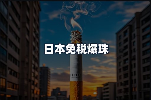 日本免税爆珠